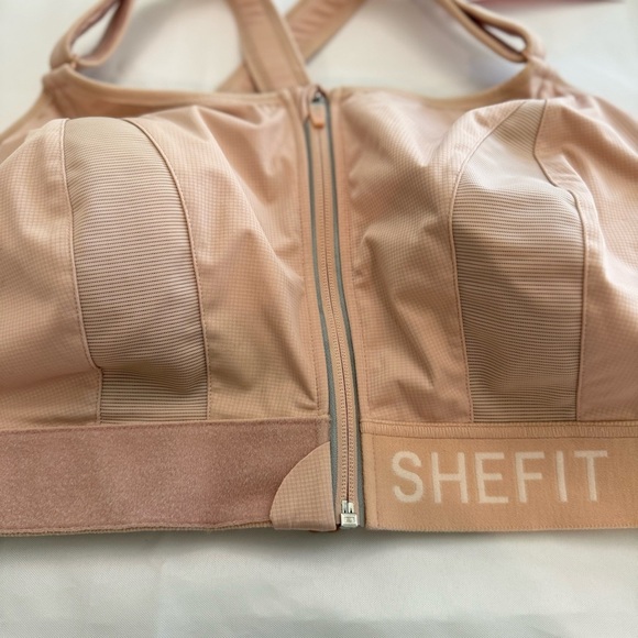 NWT SHEFIT Ultimate Sports Bra Size 6Luxe in Sandstorm - Picture 8 of 16